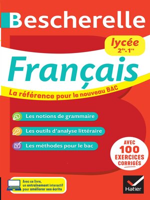 cover image of Bescherelle Français lycée (2de, 1re)--Nouveau bac